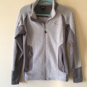 COPY - The North Face Gray Lightweight Fleece Med…